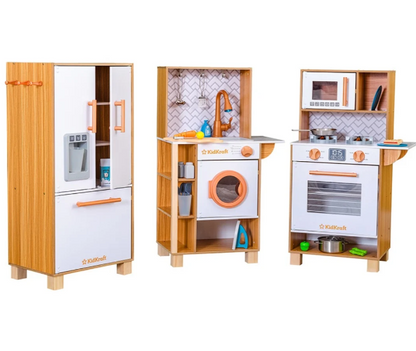 מטבח אלקטרוני ערבה מעץ לילדים 20372