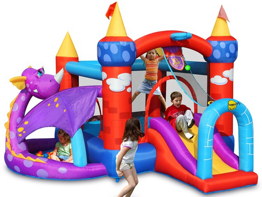 מתנפח ענק - טירת הדרקון