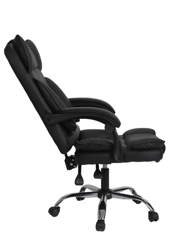 כיסא מנהלים שחור יוקרתי LEVEL UP