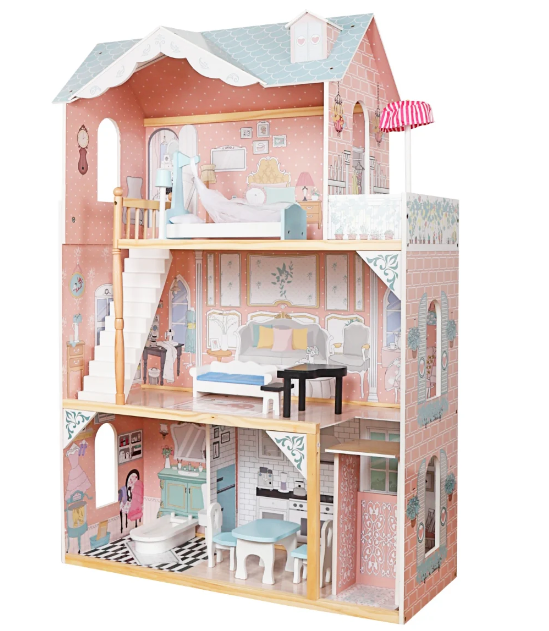 בית בובות יהלום ענק - יהלום תכלת