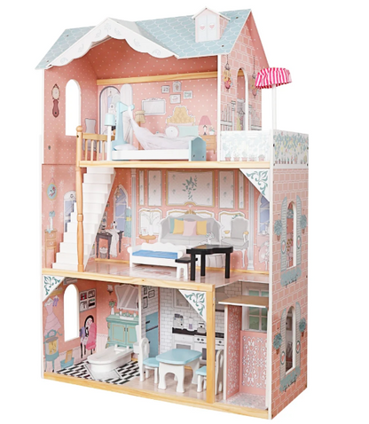 בית בובות יהלום ענק - יהלום תכלת