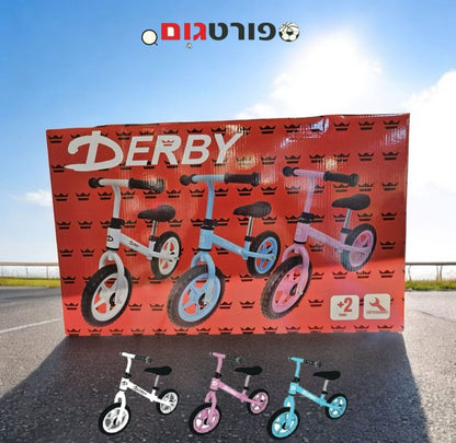 אופני איזון DERBY ורוד MBH001P - תמונה 4