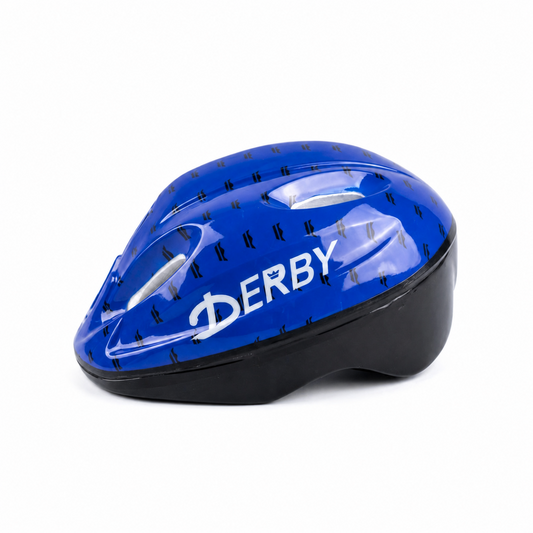 קסדת רכיבה Derby YJ-002B כחול - שמח עד הבית (תמונה 1)