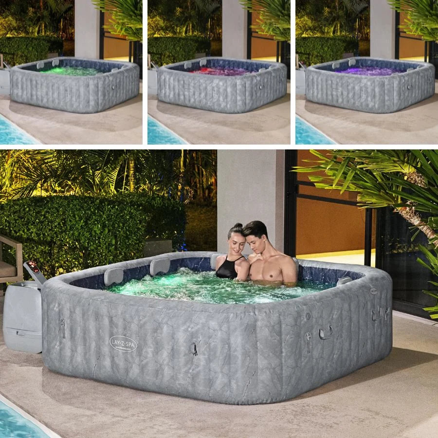 ג'קוזי מתנפח בייתי סן פרנסיסקו (230x230x71 סמ) 6001Q מבית Bestway