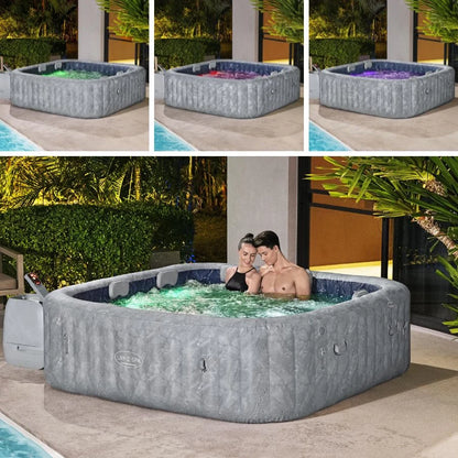 ג'קוזי מתנפח בייתי סן פרנסיסקו (230x230x71 סמ) 6001Q מבית Bestway