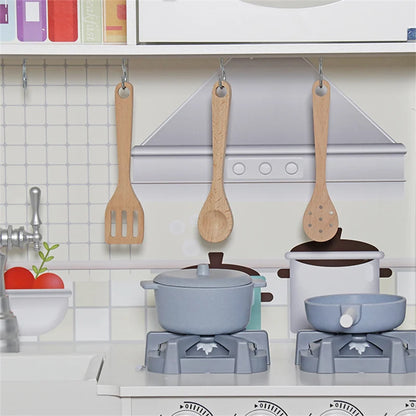 מטבח אלקטרוני אבישג מעץ לילדים W10C409O