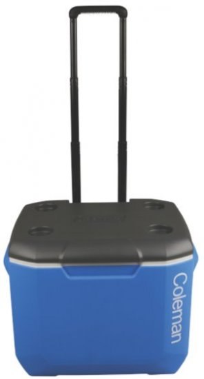צידנית 56 ליטר על גלגלים עם 2 מחזיקי כוסות ומושב - שמח עד הבית (תמונה 3)