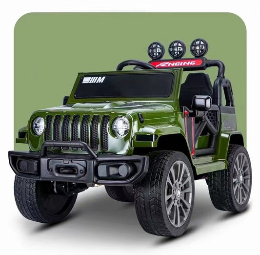 ג'יפ 4X4 חשמלי ממונע לילדים Trail Master Premium - שמח עד הבית (תמונה 2)