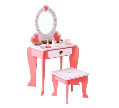 שידת איפור נופר צבע ורוד W08H102