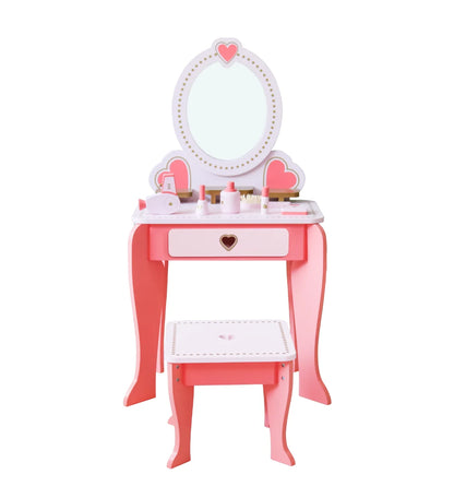 שידת איפור נופר צבע ורוד W08H102