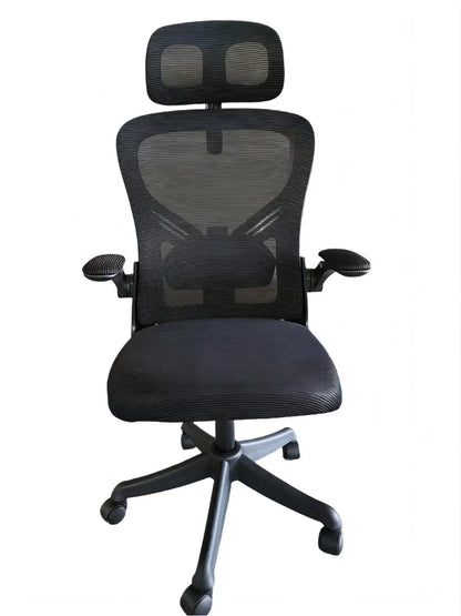 כיסא מנהלים ארגונומי LEVEL UP 616BLACK - שמח עד הבית