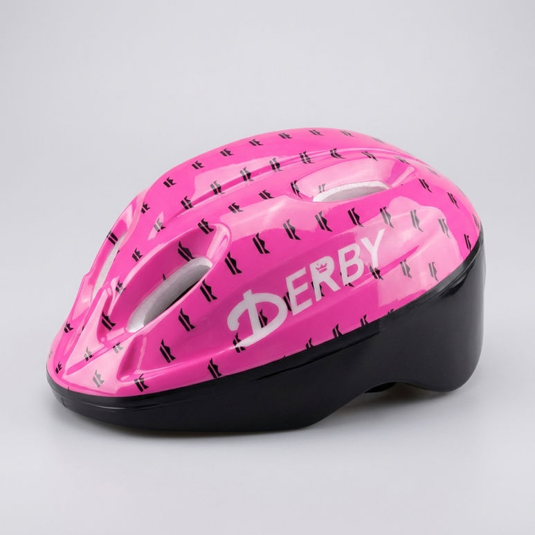 קסדת רכיבה Derby YJ-002P ורוד - שמח עד הבית (תמונה 1)