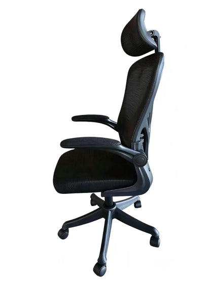 כיסא מנהלים ארגונומי LEVEL UP 616BLACK - שמח עד הבית