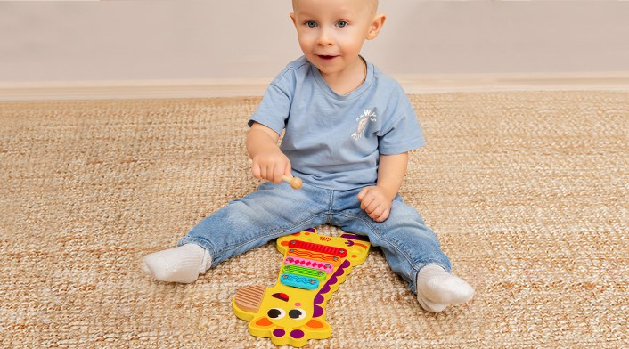 קסילופון גירפה מעץ 51246 - תמונה 3
