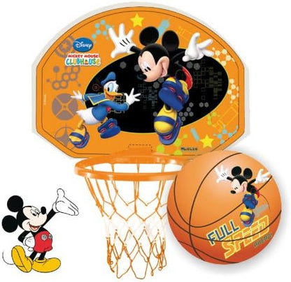 כדורסל על עמוד לילדים מיקי מאוס דיסני - שמח עד הבית