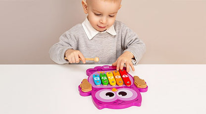 קסילופון ינשוף מעץ 51239 - תמונה 3