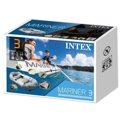 סירת גומי מתנפחת ל-3 אנשים Mariner 3 עם רצפה קשיחה - שמח עד הבית (תמונה 9)