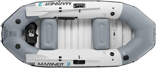 סירת גומי מתנפחת ל-3 אנשים Mariner 3 עם רצפה קשיחה - שמח עד הבית (תמונה 7)