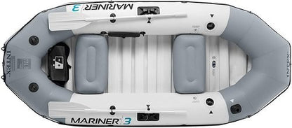 סירת גומי מתנפחת ל-3 אנשים Mariner 3 עם רצפה קשיחה - שמח עד הבית (תמונה 7)
