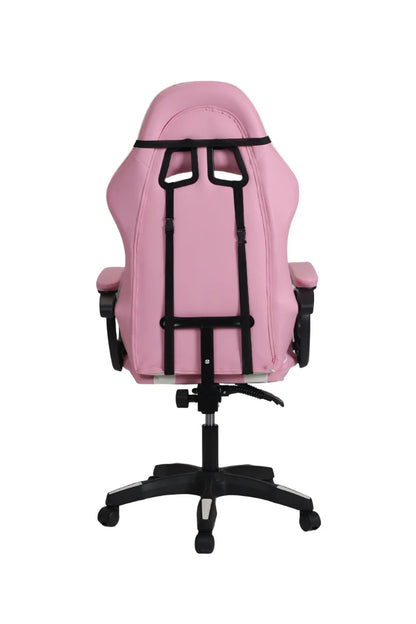 כיסא גיימינג ורוד LEVEL UP 2024-1P - שמח עד הבית