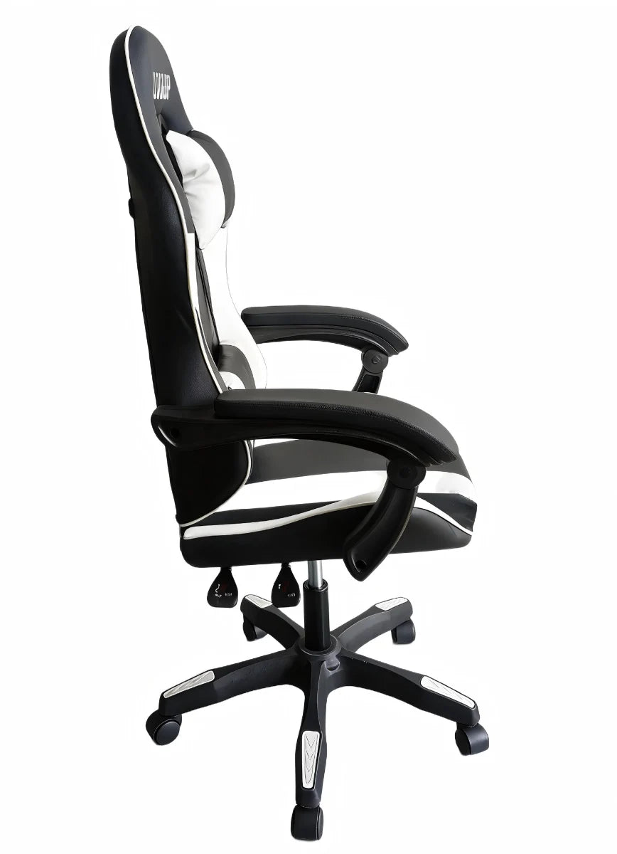 כיסא גיימינג לבן LEVEL UP 7008W - שמח עד הבית