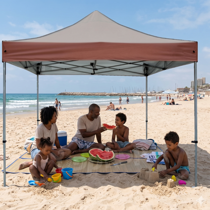 גזיבו נפתח 430x290 עם שטח צל רחב - שמח עד הבית (תמונה 3)