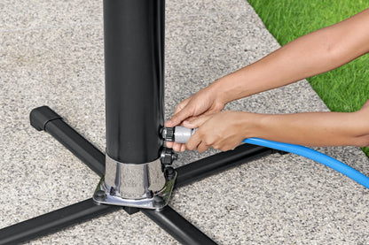 מקלחון חיצוני לחצר/גינה עם ראש מקלחון מתכוונן / נשלף 20 ליטר 58695 מבית BESTWAY