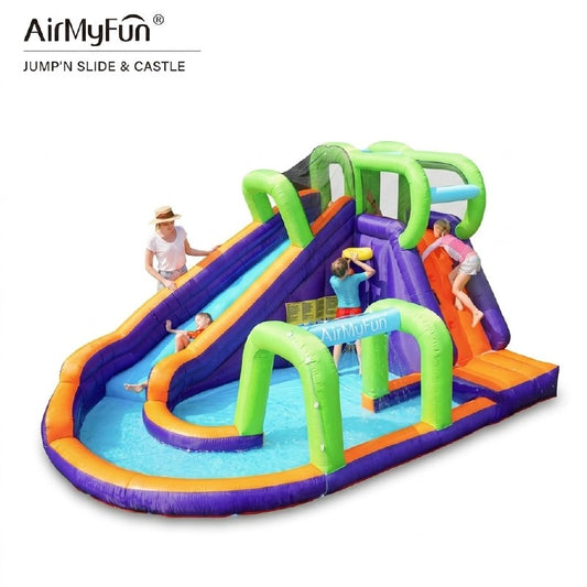 מתקן מתנפח עם מים גדול W83018 | שמח עד הבית