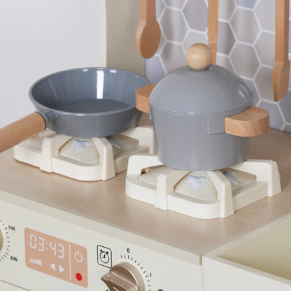 מטבח לילדים מעץ אלקטרוני יובל W10C948D | שמח עד הבית