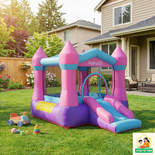 מתנפח הטירה הוורודה