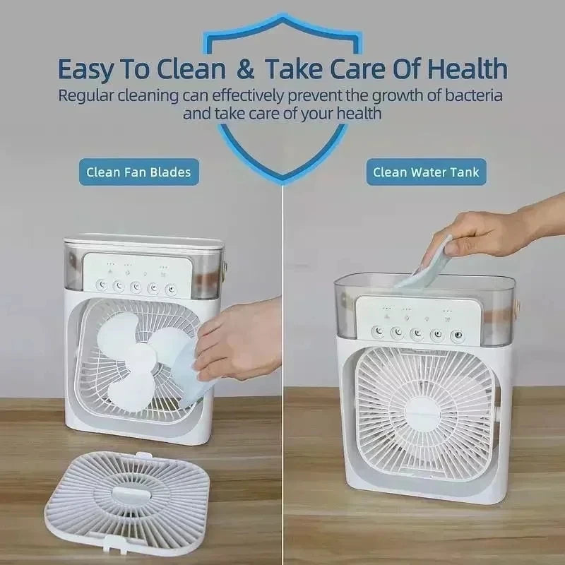 CoolMate 3in1 – מאוורר אישי קטן וחכם