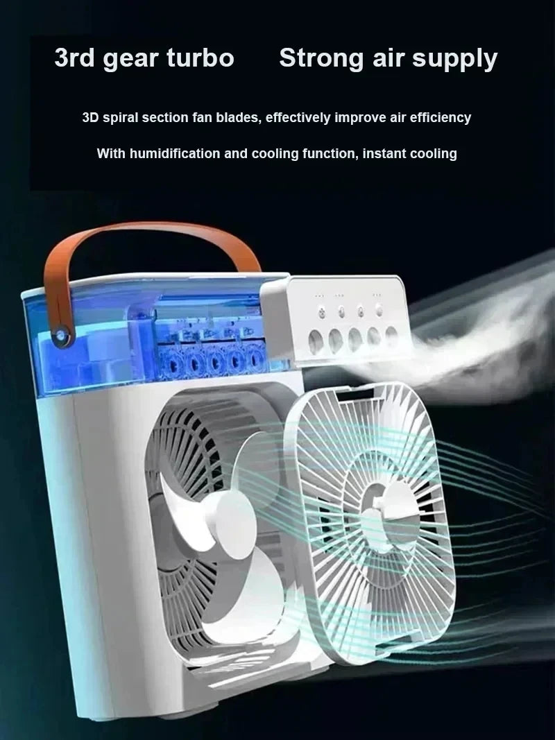 CoolMate 3in1 – מאוורר אישי קטן וחכם