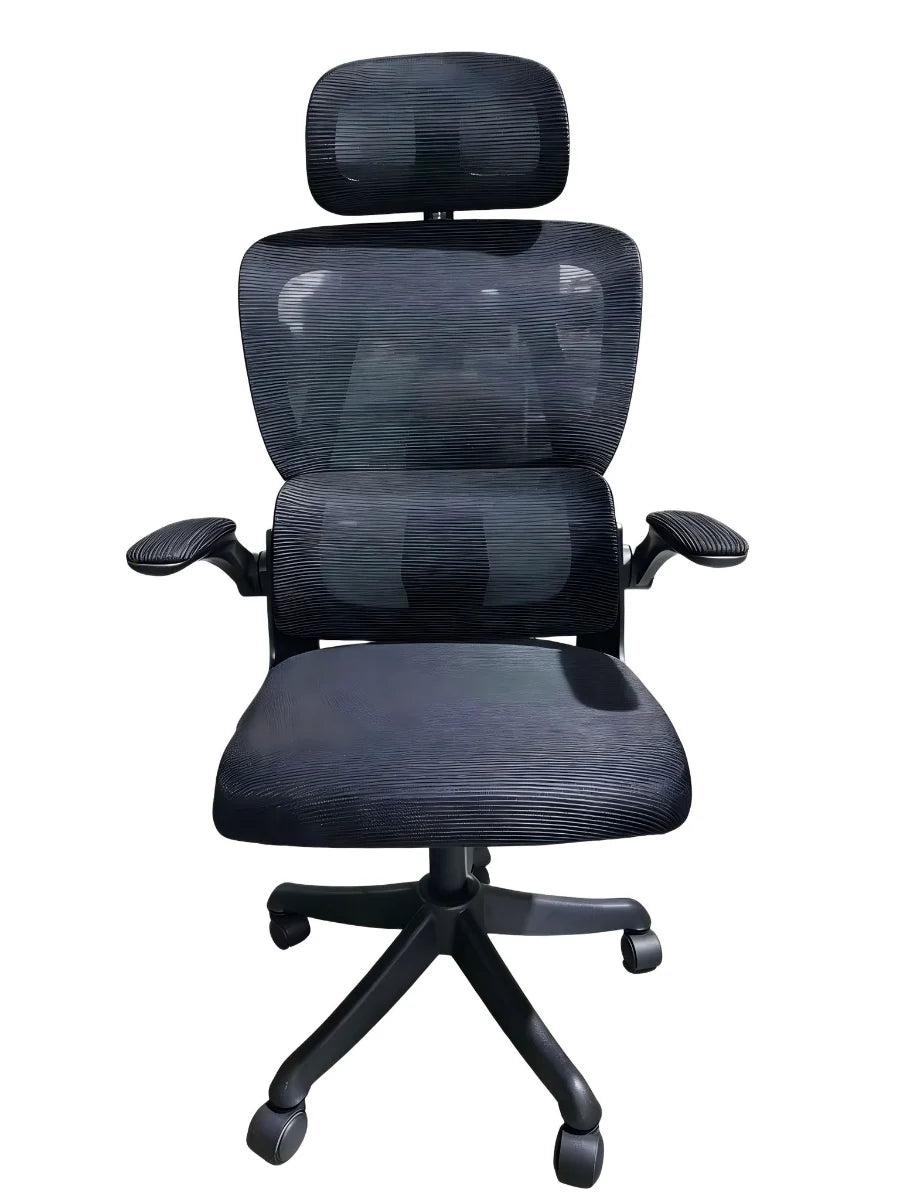 כיסא מנהלים ארגונומי LEVEL UP 419BLACK - שמח עד הבית