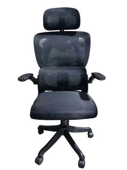 כיסא מנהלים ארגונומי LEVEL UP 419BLACK - שמח עד הבית