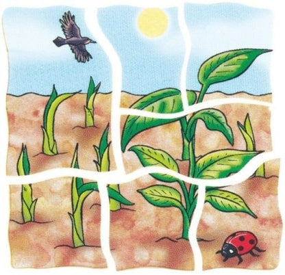 חלקי פאזל עץ בננה