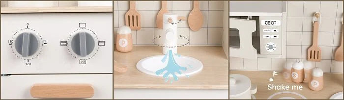 מטבח לילדים מעץ אור W10K015