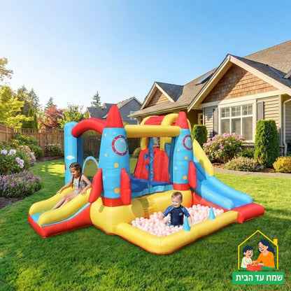 מתנפח טירת הטילים