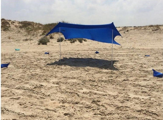 צלון ים פנטגון עם הגנת UV ו-5 שקי חול - שמח עד הבית (תמונה 2)