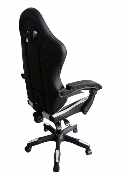כיסא גיימינג לבן LEVEL UP 7008W - שמח עד הבית