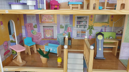 בית בובות מאיה מעץ לילדים W06A358