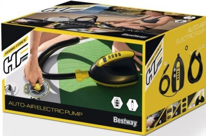 משאבת ניפוח חשמלית 12V לסאפ ולסירות מתנפחות - שמח עד הבית (תמונה 6)