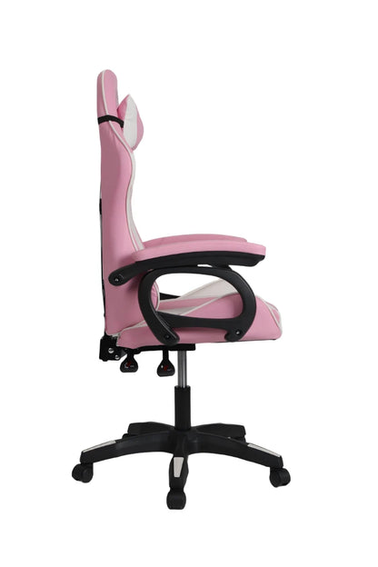 כיסא גיימינג ורוד LEVEL UP 2024-1P - שמח עד הבית