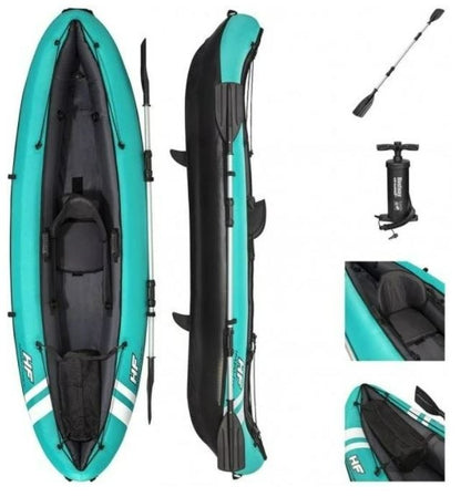 קיאק מתנפח ליחיד Ventura 280×86 עם משאבה ומשוט - שמח עד הבית (תמונה 2)