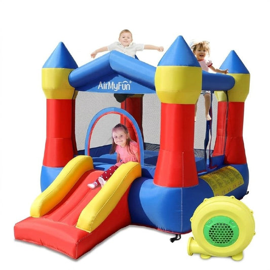 מתנפח קפיצה הטירה האדומה AIRMYFUN - שמח עד הבית D82011A