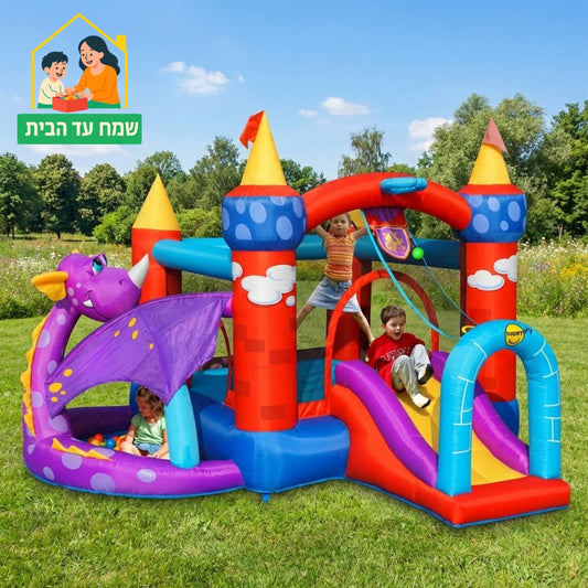 מתנפח ענק - טירת הדרקון