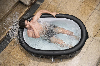 בריכת קרח מתנפחת + משאבת פילטר 330 גלון משאבת ניפוח + תיק (152X92X71 סמ) 6002Q מבית Bestway