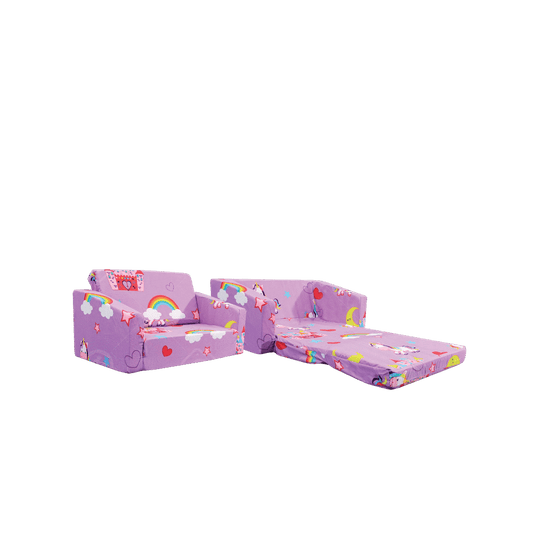 ספה נפתחת לילדים דגם הטירה הקסומה - שמח עד הבית
