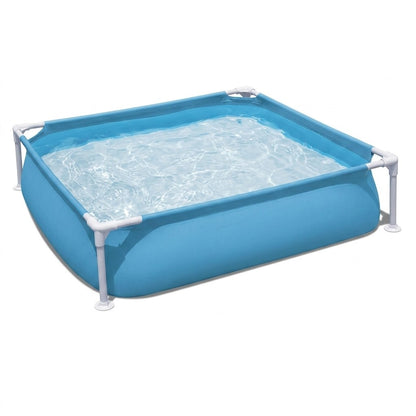 בריכת עמודים מסגרת ריבועית 122X122X30.5סמ 56217 מבית BESTWAY