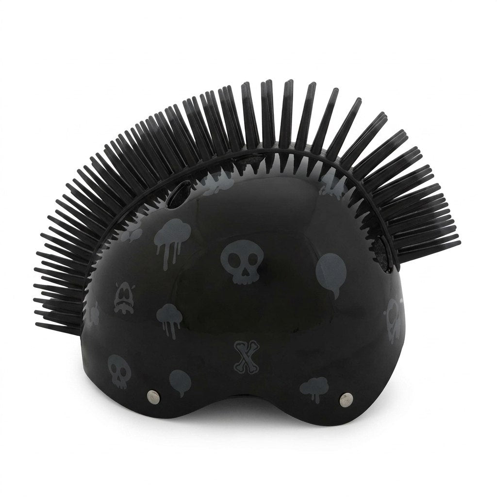 קסדה לילדים עם מוהוק Ezpunk שחור מט SMALL 81219
