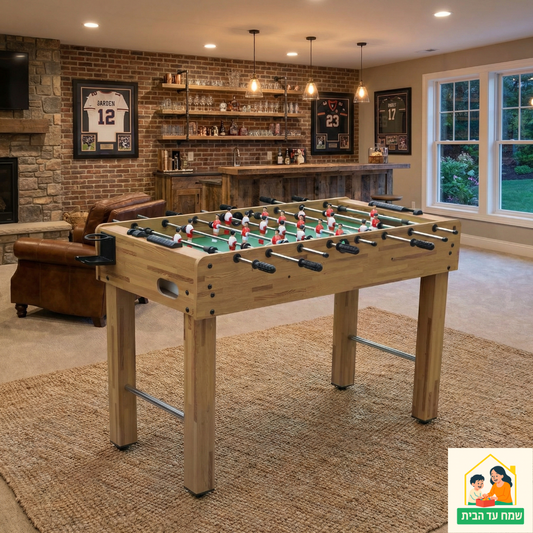 שולחן כדורגל כולל אביזרים